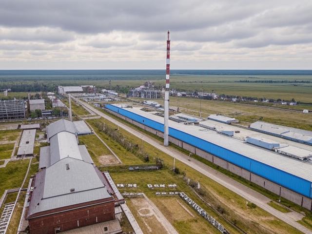 Цинковый завод на месте